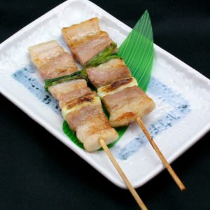 Yakitori Pork belly - 2 skewers