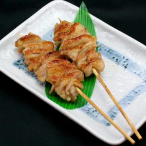 Yakitori Chicken skin - 2 skewers