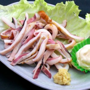 Grilled squid