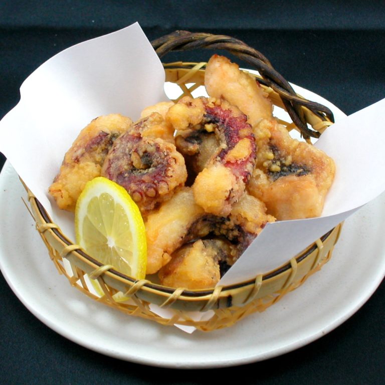 Deep fried octopus