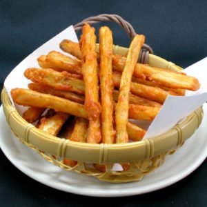 Deep fried burdock