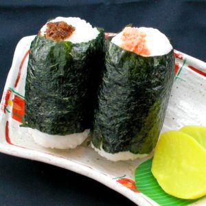 Rice balls - grilled salmon / bonito flakes